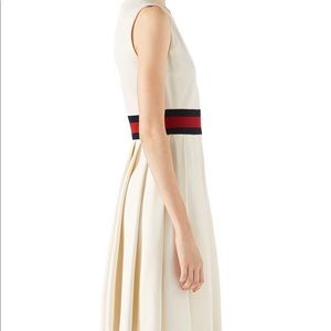 NWT GUCCI dress Felted Jersey Pleated Dress